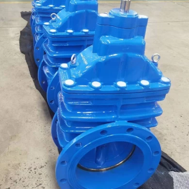 Chine vanne de vanne prix usine din3352 F4 F5 vanne de siège en métal en fonte ductile dn150 pn16