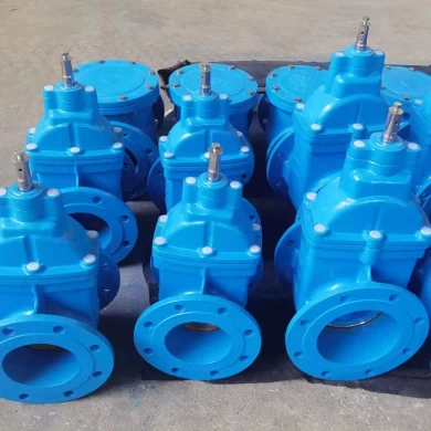 Chinese gate valve manufacturer BS5163 ductile cast iron metal seated gate valve for water