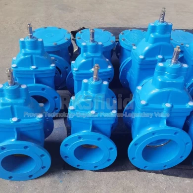 Chinese high quality gate valve PN10 GGG40 ductile iron metal seated gate valve DN350