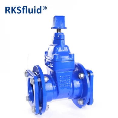 Chinese manufacturer water valve BS5163 ductile iron PN16 DN100 resilient seated flange gate valve with bolted cover connection