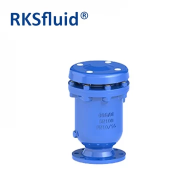 Chinese valve prices PN16 SS304 SS316 ductile iron DN50 2" threaded air release valve in Water