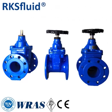 DIN F4 3 Inch DN150 Resilient Soft Seal Gate Valve prices Oil Gas Pipe