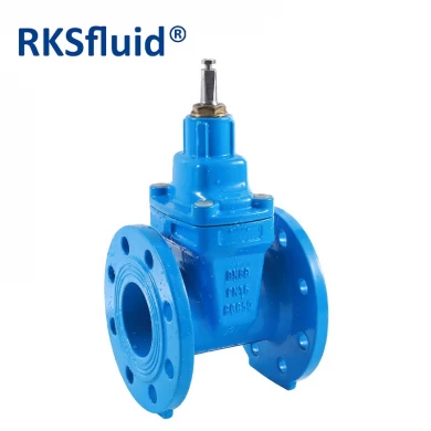 DIN F4 DN50 GGG50 Ductile Iron 4 Inch Water Flange Type Soft Seal Gate Valve