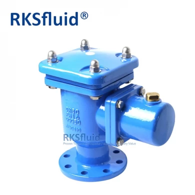 DN80 DN100 T Type Air Valve Double Orifice pn16 for water sewage