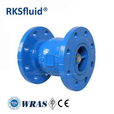 DN80 PN16 ductile cast iron GGG50 DI flange silent lift check valve for water