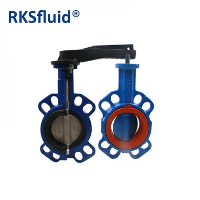 Dn100 Factory Price List Cast Iron Butterfly Valve Industrial application