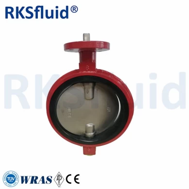 Double Axes stainless steel butterfly balve CE certificate butterfly valve