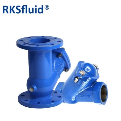 Factory direct check valve price DN100 PN16 ductile iron flange ball check valve for water
