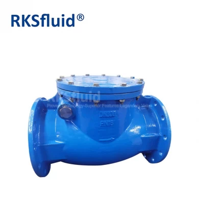 Factory directly sell DN50-DN300 DIN 3202 F6 pn16 ductile iron water swing flanged check valve for sea water