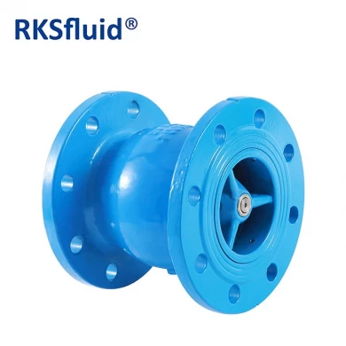 Factory manufacturer check valve pn16 dn100 ductile iron flanged silent check valve for water pump system