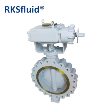 Flange High Performance Triple Offset Butterfly Valve with Worm Gear