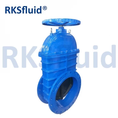 GGG50 DIN 3352 F4 Robinet-vanne en fonte ductile avec prix joint souple en fonte vanne-vanne