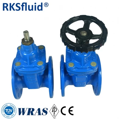 Good quality DN500 cast iron flange type water soft sealing gate valve manufacturer price