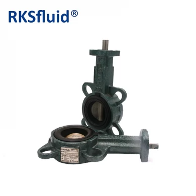 Laug type butterfly valve manual adjustment butterfly valve disc