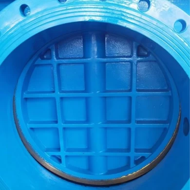 Vannes de grille métallique BS EN PN16 Valve de porte de scellage dur à double bride pour le dessalement