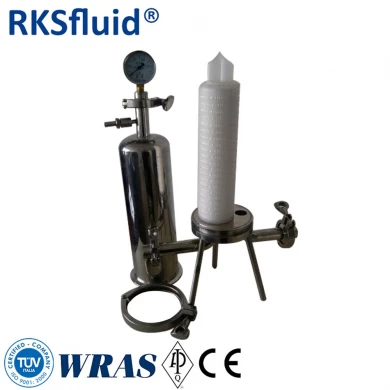Multi cartridge style filter Stainless steel SS316L filtration system