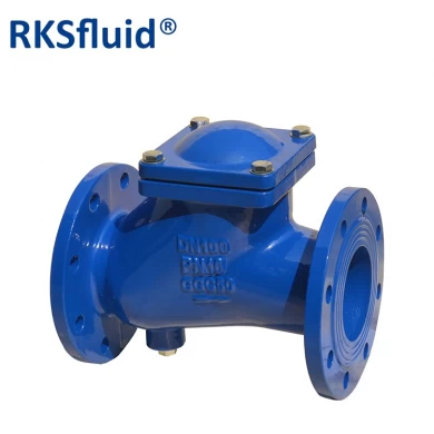 Offer check valve DIN3202-F6 PN10 PN16 cast ductile iron flange and thread end ball check valve supplier