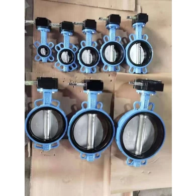 PN10/16 CE certificate Ductile Iron Cast Iron Wafer or Lug Type Butterfly Valve Price List