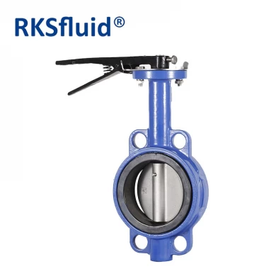 RKS DIN wafer Resilient Seat Butterfly Valve Cheap Price