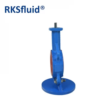 RKSfluid butterfly valve wafer DN80 bare shaft GGG40 Body