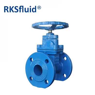 RKSfluid china hard seal gate valve cast iron PN16 DN800 flange metal seated gate valve manufacturer price