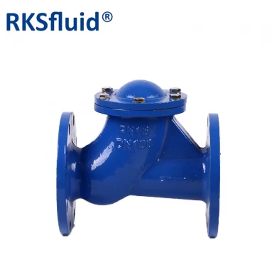 RKSfluid chinese check valve ductile iron threaded ball check valve for industrial pumping