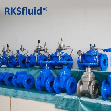 RKSfluid الصينية تحقق صمام الدكتايل الحديد الخيوط الصمام صمام الضخ الصناعي