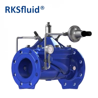 RKSfluid Китайский клапан клапан пластичный железный контроль воды давление автоматический гидравлический регулирующий клапан цена