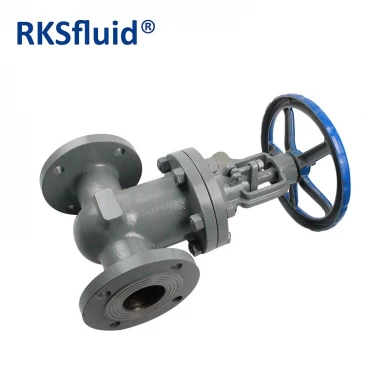 RKSfluid hard seal gate valve gate ANSI 150 stainless steel flange dn100 metal sealed gate valve factory price