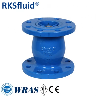 RKSfluid nozzle check valve manufacturers EN 558-1 ductile iron silent check valve dn200 pn16