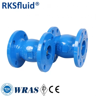 RKSfluid nozzle check valve manufacturers EN 558-1 ductile iron silent check valve dn200 pn16