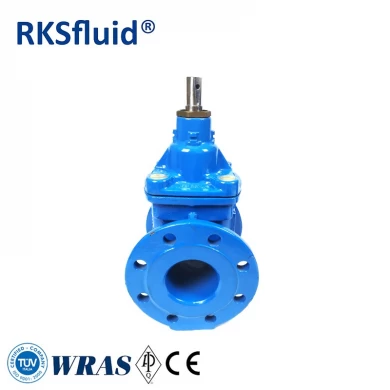 RKSfluid soft seal resilient seated PN16 DN150 ductile cast iron gate valve price list