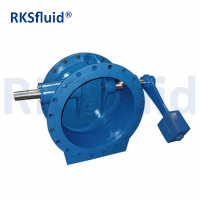 válvula de RKSfluid chino doble válvula de mariposa excéntrica y la inclinación de mariposa Tipo válvula de retención de fabricación / fábrica