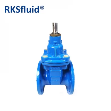 Safe reliable body stainless steel flange direct buried gate valve
