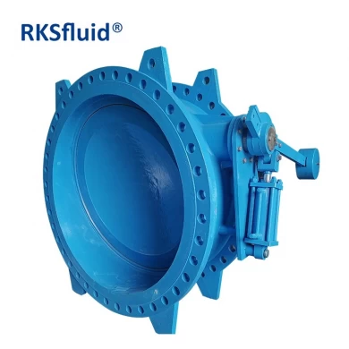 Supplier provided ductile cast iron SS316 hydraulic tilting butterfly type check valve with counter weight and hydraulic damper