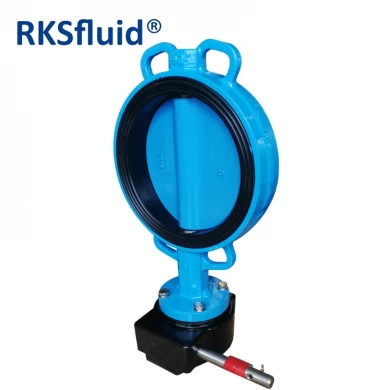 Water pipeline cf8 disc wafer lug flange butterfly valve