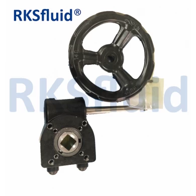 Worm gear 1:12 ratio 1:9.6 ratio valve gearbox gear valve