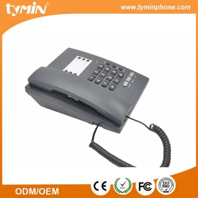 Téléphone de base à mémoire unique à 5 groupes avec fonction P / T commutable (TM-PA148)