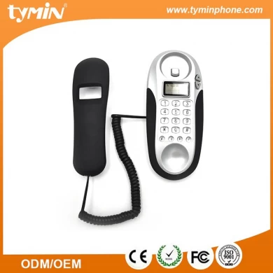 Amazon Hot Selling Basic Slimline telefoon met nummerherkenningsfunctie en LED-indicator voor inkomende oproepen (TM-PA018)