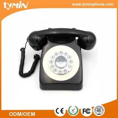 Meilleur design Ancien téléphone rétro de style américain unique avec fonction de rappel du dernier numéro à utiliser à la maison (TM-PA188)