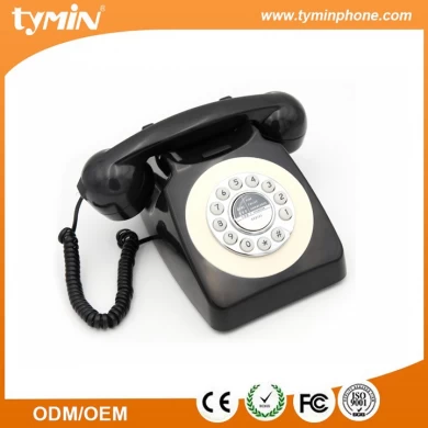 Beste ontwerp Oude Amerikaanse stijl Unieke retro telefoon met nummerherhaling Functie voor thuisgebruik (TM-PA188)