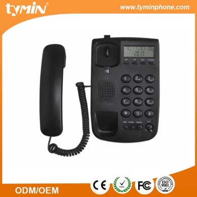 Alibaba Νέο προϊόν Caller ID Επιφάνεια εργασίας για τοίχο με δυνατότητα τοποθέτησης σε τοίχο τηλεφώνου για την Ευρώπη με υπηρεσίες OEM / ODM (TM-PA103B)