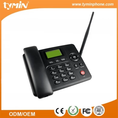 중국 전화 번호부 발신자 ID 및 FM 라디오 기능 (TM X501)와 3 G GSM 데스크탑 고정 무선 전화