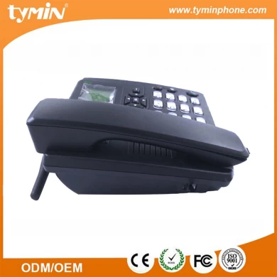 Téléphones fixes sans fil fixes de bureau GSM avec prix pour le bureau et la Chine (TM-X301)
