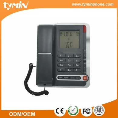 Teléfono de negocios con pantalla LCD con cable para la venta (TM-PA075)