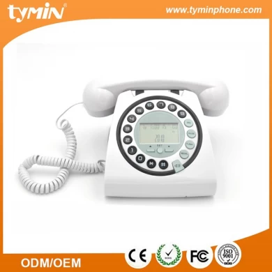 Telefone antigo design elegante com função de identificador de chamadas (TM-PA010)
