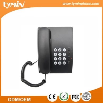 Guangdong 2019, le plus récent modèle de téléphone fixe filaire fixe de base pour les prix usine d'origine, à usage domestique ou professionnel (TM-PA146)