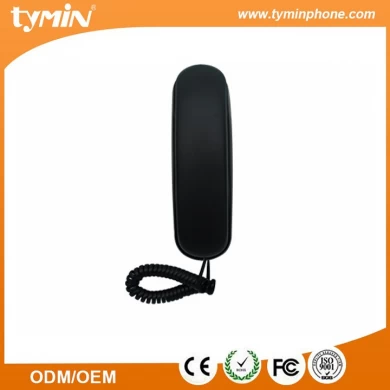 Guangdong 2019 Nice Design Wall Mountable Slim Telephone with Last Number Redial Function (TM-PA053)