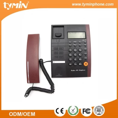 Guangdong plus récent modèle de téléphone de bureau fixe filaire mains libres mains libres avec identification de l'appelant (TM-PA125)