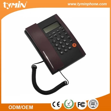 Guangdong plus récent modèle de téléphone de bureau fixe filaire mains libres mains libres avec identification de l'appelant (TM-PA125)